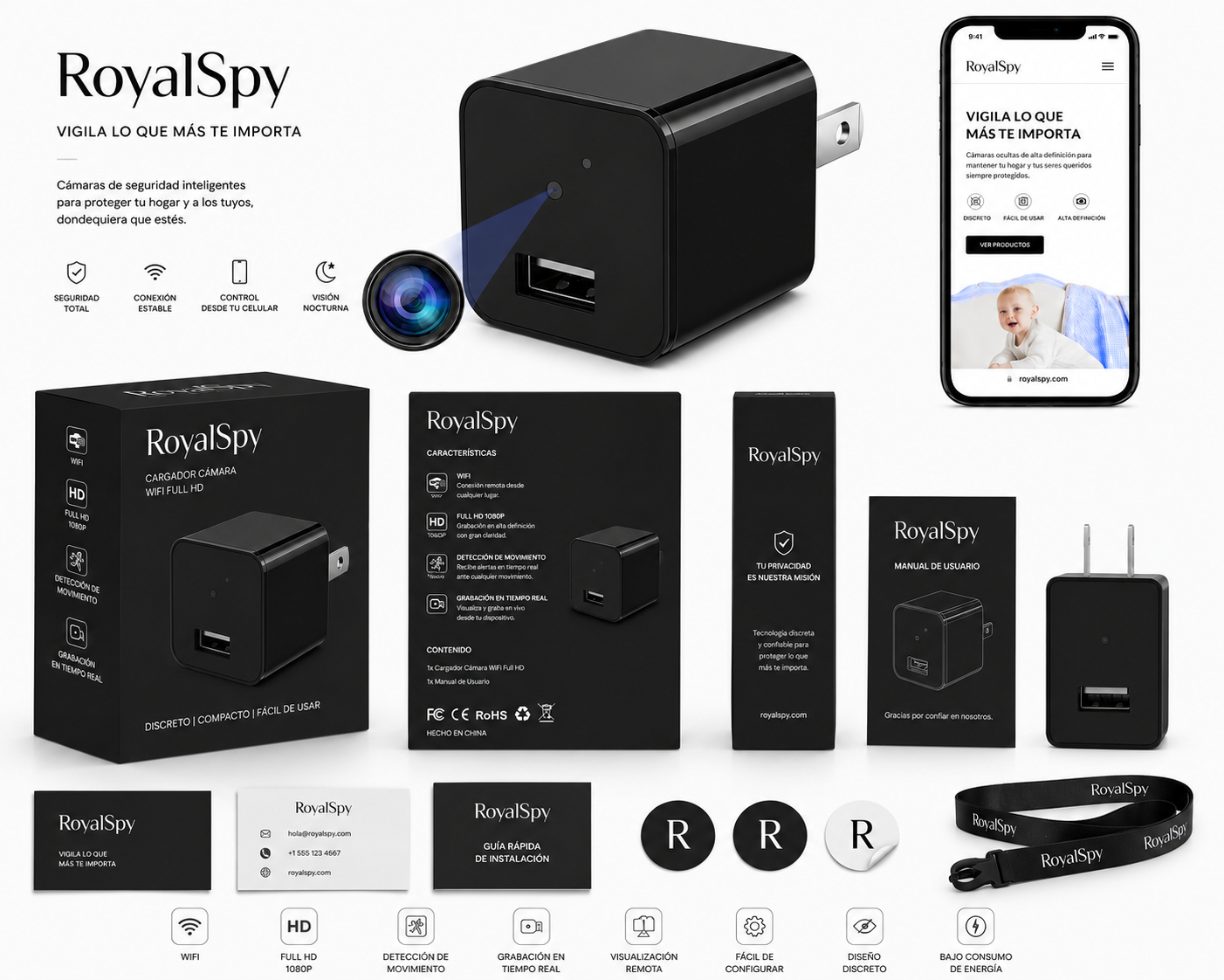 RoyalSpy Mini Camera